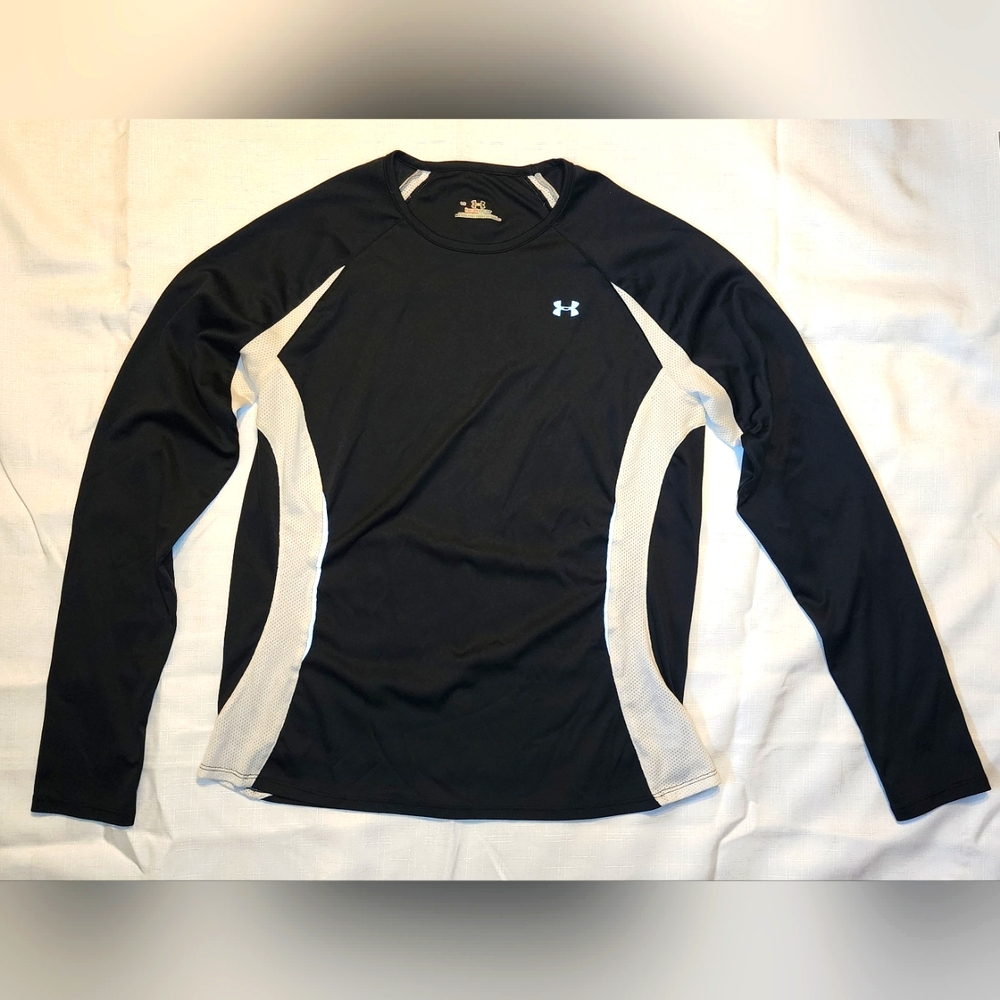 Under Armor Heat Gear Lg Black & white